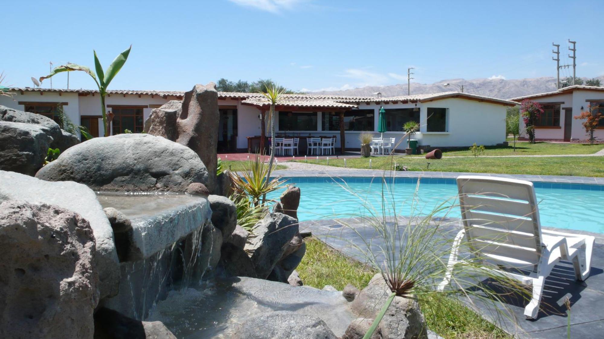 فندق Casa Hacienda Nasca Oasis نازكا المظهر الخارجي الصورة